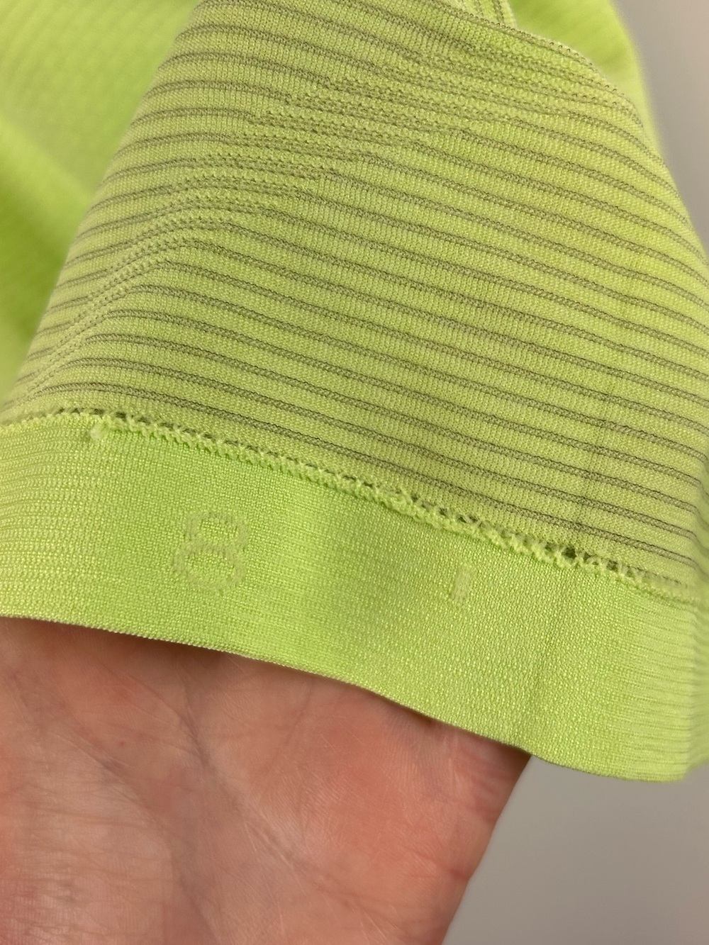 Lululemon Swiftly Tech Racerback Tank Top Neon Lime Green Size 8 - Picture 3 of 8